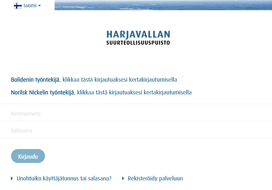 Koulutusportaalin etusivu