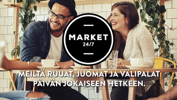 Market 24/7 älykaapit huoltolassa ja sulatolla ovat kaikille avoinna ...